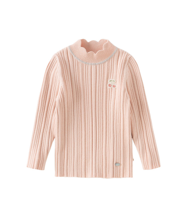 Kids Girls Versatile Sweet Turtle Sweaters