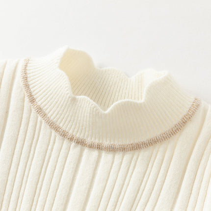 Kids Girls Versatile Sweet Turtle Sweaters