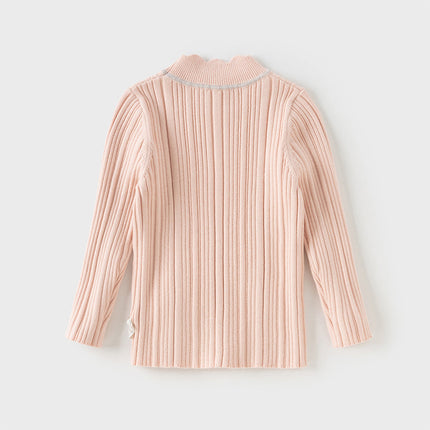 Kids Girls Versatile Sweet Turtle Sweaters