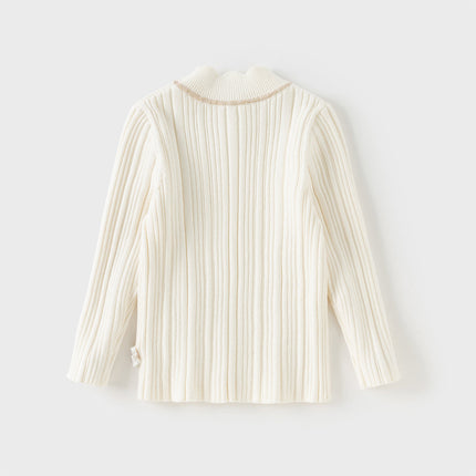 Kids Girls Versatile Sweet Turtle Sweaters