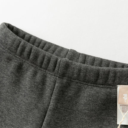 Toddler Girls Cute Grey Slim Leggings