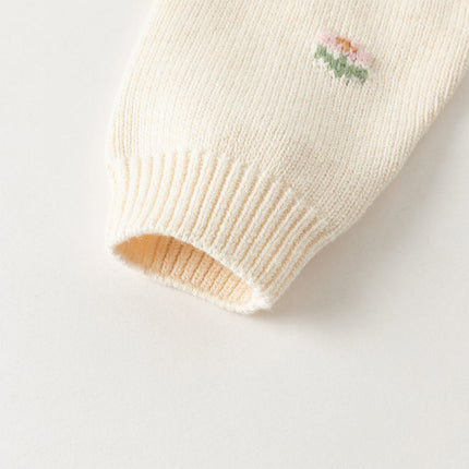 Toddler Girls Sweet Apricot Soft Sweaters Tops