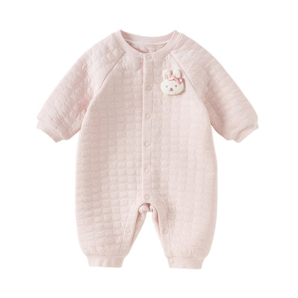 Baby Girls/Boys Charming Pink/Yellow Indoor Soft Rompers
