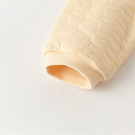 Baby Girls/Boys Charming Pink/Yellow Indoor Soft Rompers