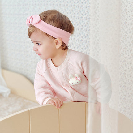 Baby Girls/Boys Yellow/pink Long-sleeved Soft Padded Rompers