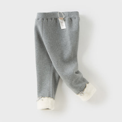 Toddler Girls Cozy Fleece-Lined Leggings Pants
