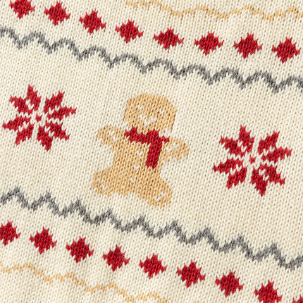 Kis Girls Sweet Red/Beige Pullover Long-sleeved Sweaters Tops