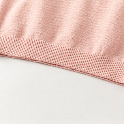 Kids Girls Versatile Warm Turtle-neck Pullover Sweaters