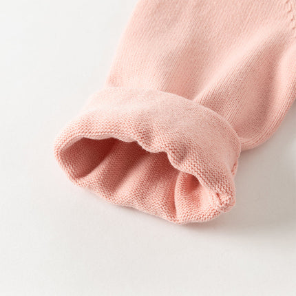 Kids Girls Versatile Warm Turtle-neck Pullover Sweaters