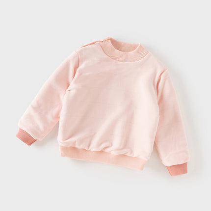 Toddler Girls/Boys Festival Red/Pink Turtle Cozy Plush-lined Sweaters Tops