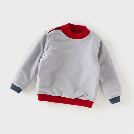 Toddler Girls/Boys Festival Red/Pink Turtle Cozy Plush-lined Sweaters Tops