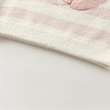 Toddler Girls Sweet Pink Striped Soft Sweaters Tops