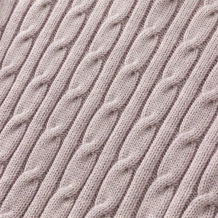 Kids Girls Lovely Beige/Purple Padded Sweaters