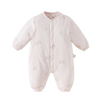 Baby Girls/Boys Cute Print Indoor Warm Padded Rompers
