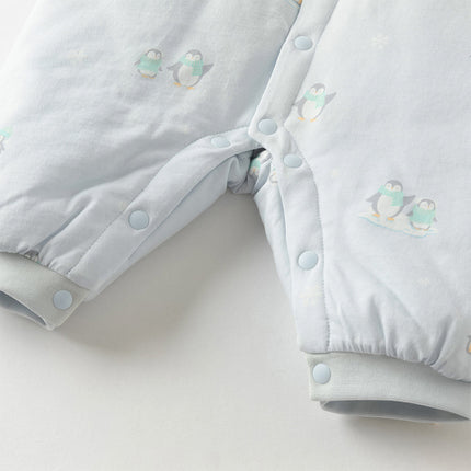 Baby Girls/Boys Cute Print Indoor Warm Padded Rompers