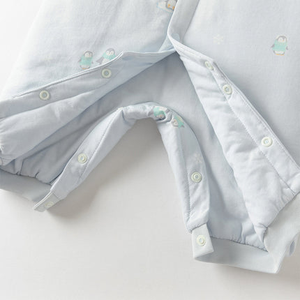 Baby Girls/Boys Cute Print Indoor Warm Padded Rompers