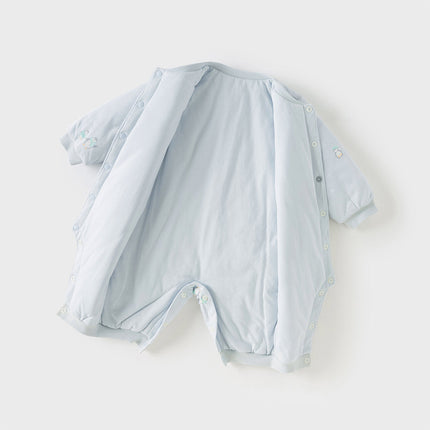 Baby Girls/Boys Cute Print Indoor Warm Padded Rompers