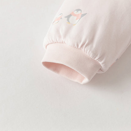 Baby Girls/Boys Cute Print Indoor Warm Padded Rompers