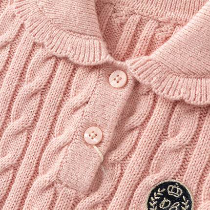 Kids Girls Soft Pullover Long Sleeve Sweater Tops