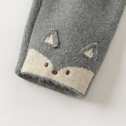 Toddler Girls Sweet Pink/Grey Slim Soft Plush-lined Leggings