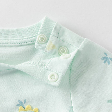Baby Girls/Boys Summer Playul Prints Comfotable Cotton Indoor Rompers