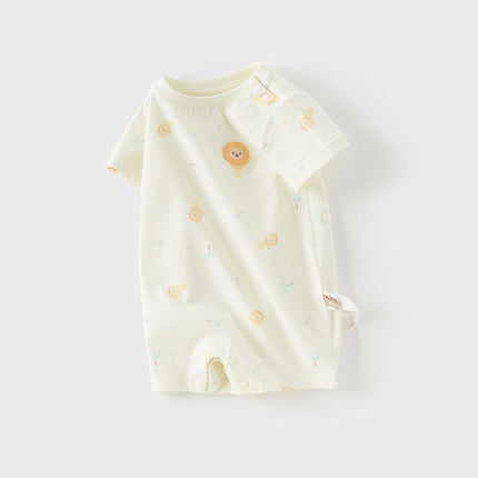 Baby Girls/Boys Summer Playul Prints Comfotable Cotton Indoor Rompers