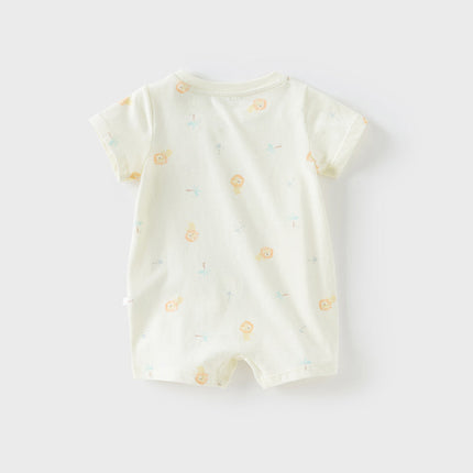 Baby Girls/Boys Summer Playul Prints Comfotable Cotton Indoor Rompers