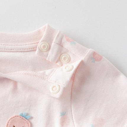 Baby Girls/Boys Summer Playul Prints Comfotable Cotton Indoor Rompers