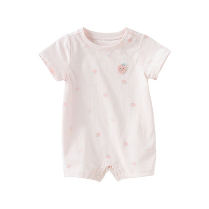 Baby Girls/Boys Summer Playul Prints Comfotable Cotton Indoor Rompers