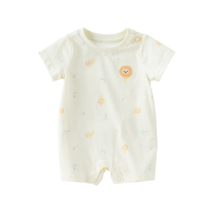 Baby Girls/Boys Summer Playul Prints Comfotable Cotton Indoor Rompers