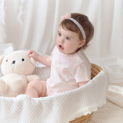 Baby Girls/Boys Summer Playul Prints Comfotable Cotton Indoor Rompers
