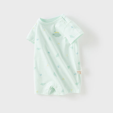 Baby Girls/Boys Summer Playul Prints Comfotable Cotton Indoor Rompers