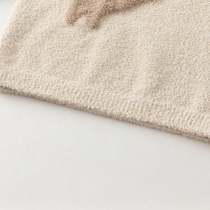 Toddler Girls/Boys Playful Delicate Jacquard Chenille Sweater Tops