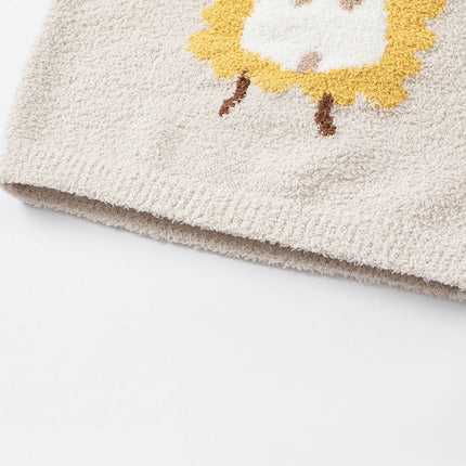 Toddler Girls/Boys Playful Delicate Jacquard Chenille Sweater Tops