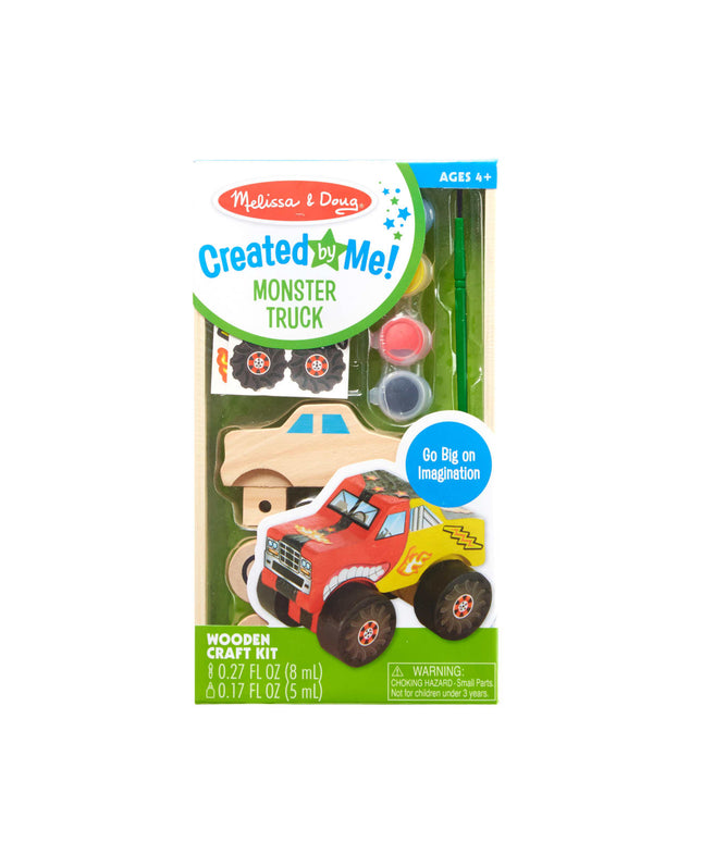 Created by Me! Monster Truck Wooden Craft Kit