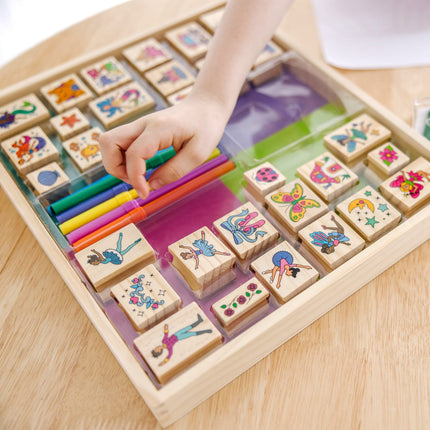 Deluxe Wooden Stamp Set - Fairy Tale