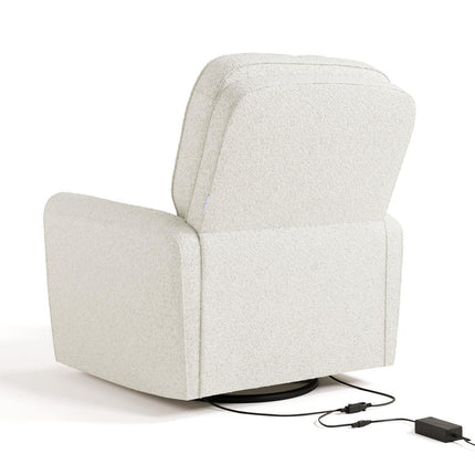 Storkcraft® Amalfi™ Deluxe Power Recliner Swivel Glider