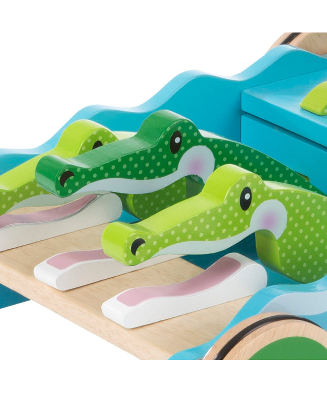 First Play Chomp & Clack Alligator Push Toy
