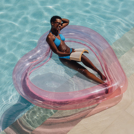 Mesh Heart Water Hammock