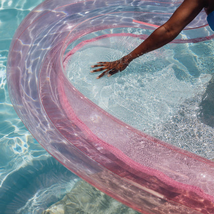 Mesh Heart Water Hammock