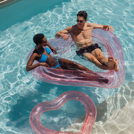 Mesh Heart Water Hammock