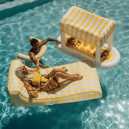 Fabric Sunbed Lounger