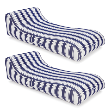 Fabric Sunbed Lounger