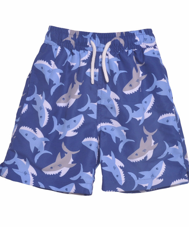 UPF 50+ Wesley Swim Trunks with Mesh Liner - C