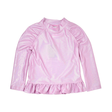 UPF 50+ Ruffle Rash Guard (Recycled)