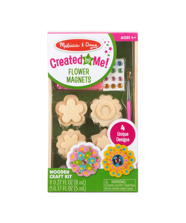 Created by Me! Flower Magnets Wooden Craft Kit