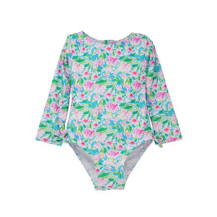 UPF 50+ Charlie L/S Rash Guard Swimsuit
