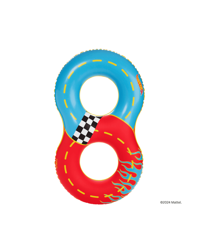 Kids Racetrack Double Tube Float