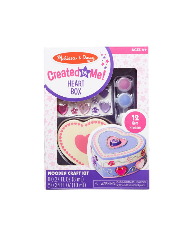 Created by Me! Heart Box Wooden Craft Kit