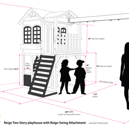 Reign Two Story Playhouse
